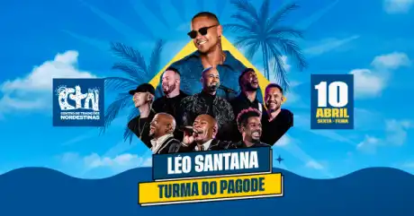 Léo Santana e Turma do Pagode em show ao vivo no CTN em São Paulo
