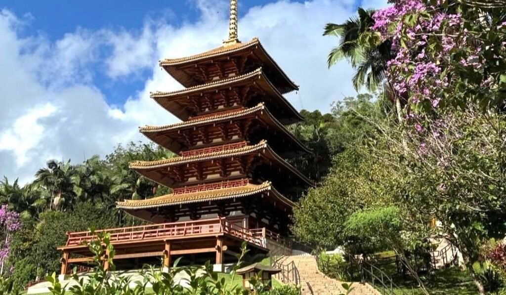 Guia Turístico de Religiões Orientais em São Paulo, destacando os 32 templos e centros religiosos