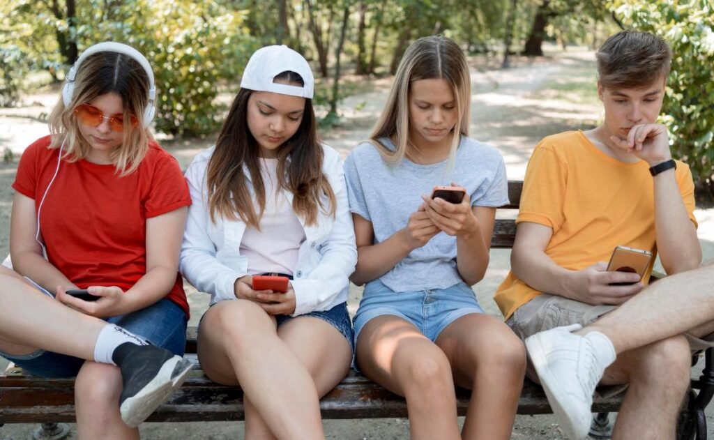 Representação da nova linguagem dos jovens nas redes sociais