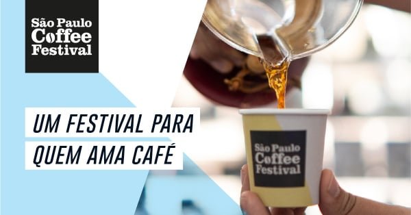 Pessoas degustando café no São Paulo Coffee Festival