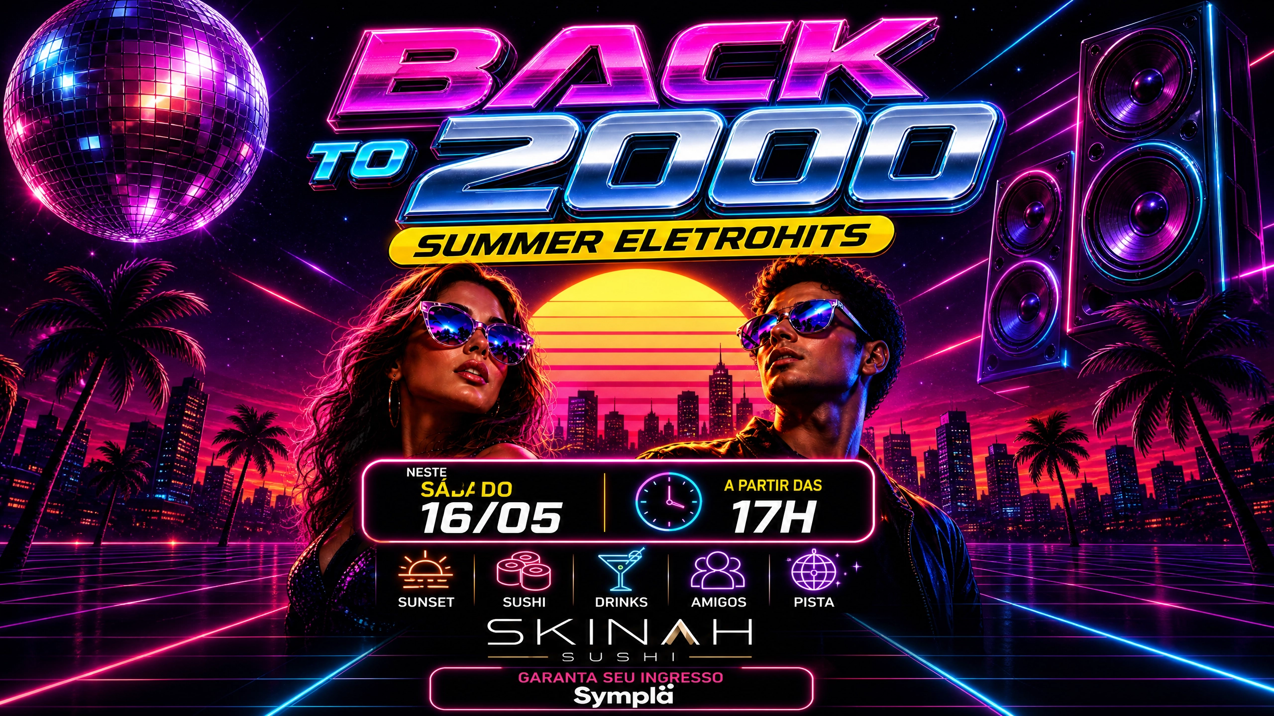 Back To 2000 Eletrohits em São Paulo: ingressos e informações