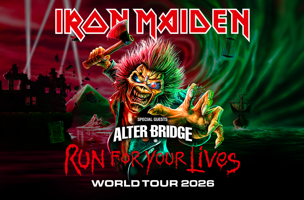 Show do Iron Maiden no Allianz Parque em São Paulo, 2026