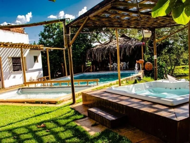 Casa na árvore em hotel fazenda em São Paulo