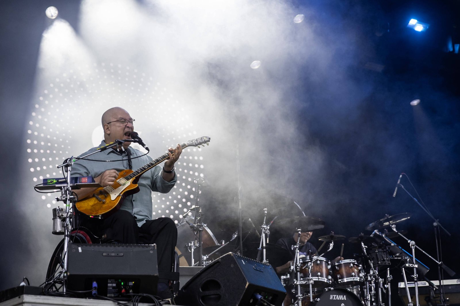 C6 no Rock festival em São Paulo com bandas dos anos 80