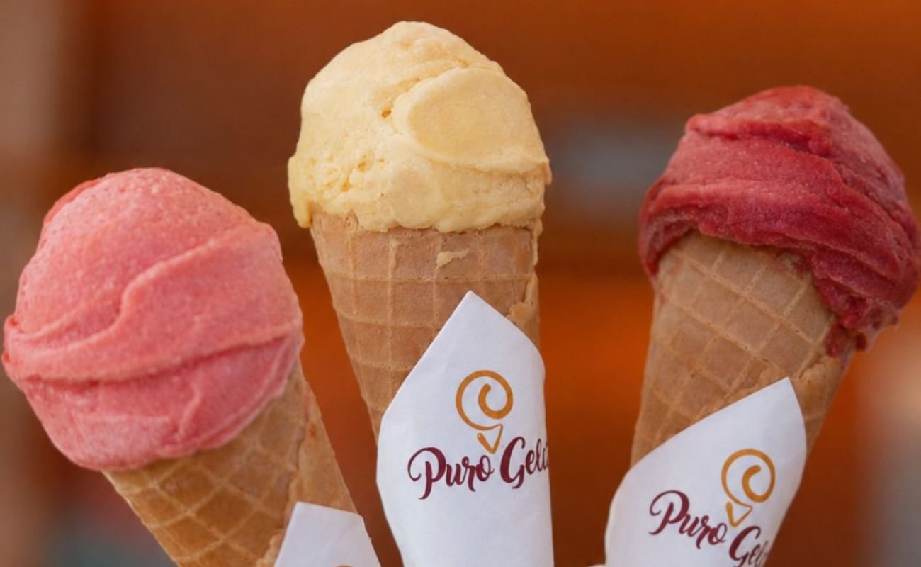 Gelato artesanal italiano na nova gelateria Puro Gelato em São Caetano do Sul