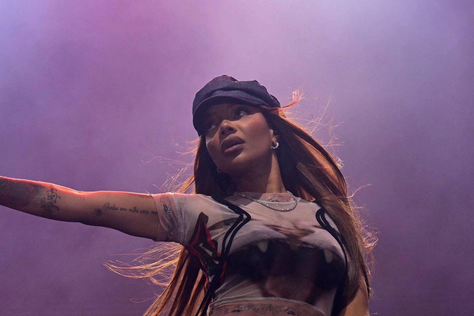 Ja Rule, Belo e Ludmilla se apresentando no Suhai Festival Interlagos em São Paulo