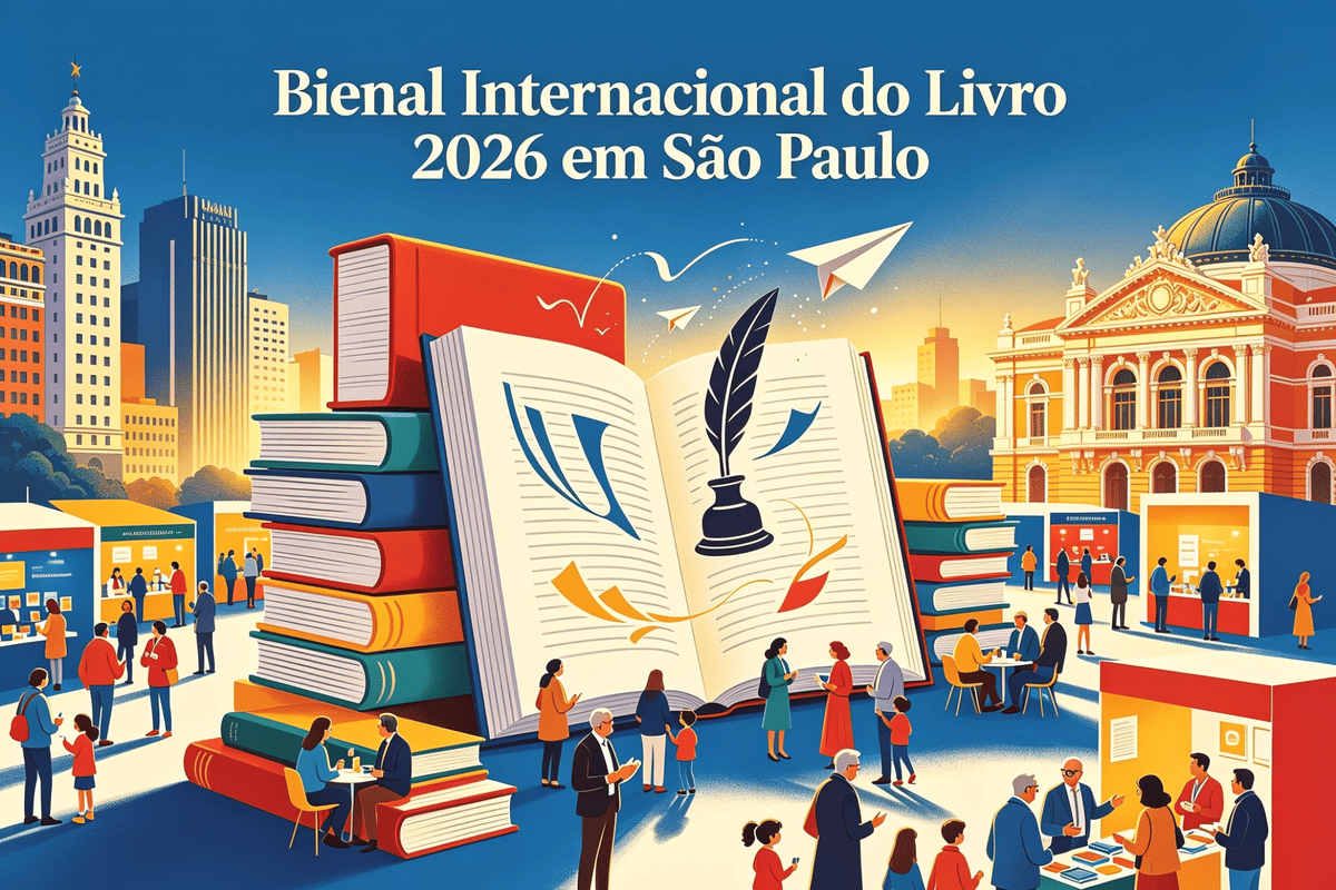 Bienal do Livro de São Paulo 2026 com destaque na programação e diversas atividades culturais