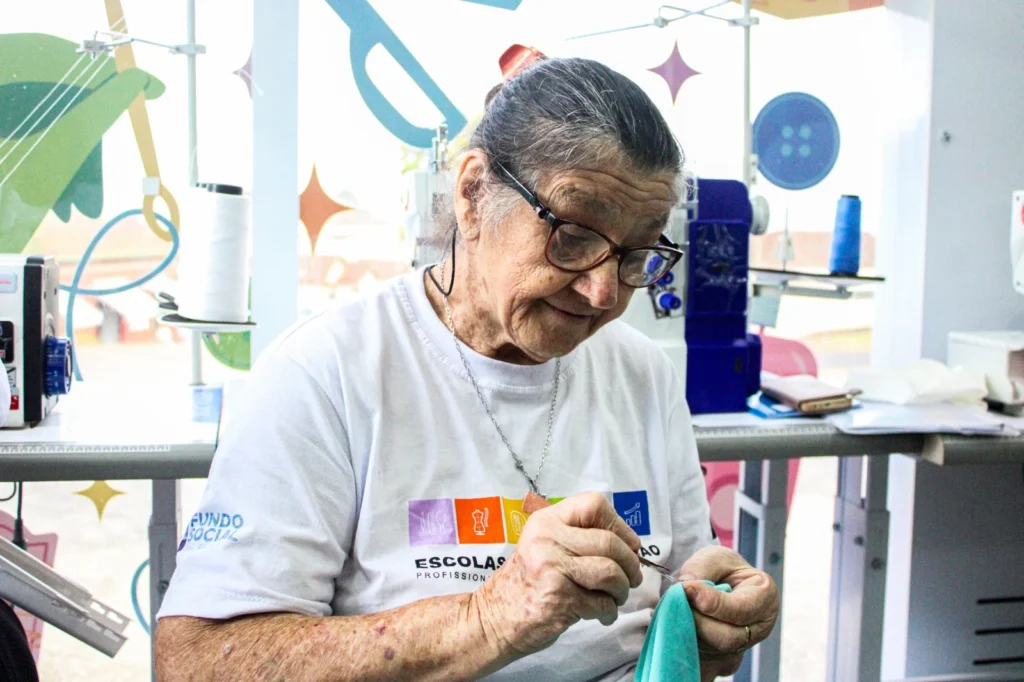 Aulas do programa Caminho da Capacitação do Fundo Social de São Paulo