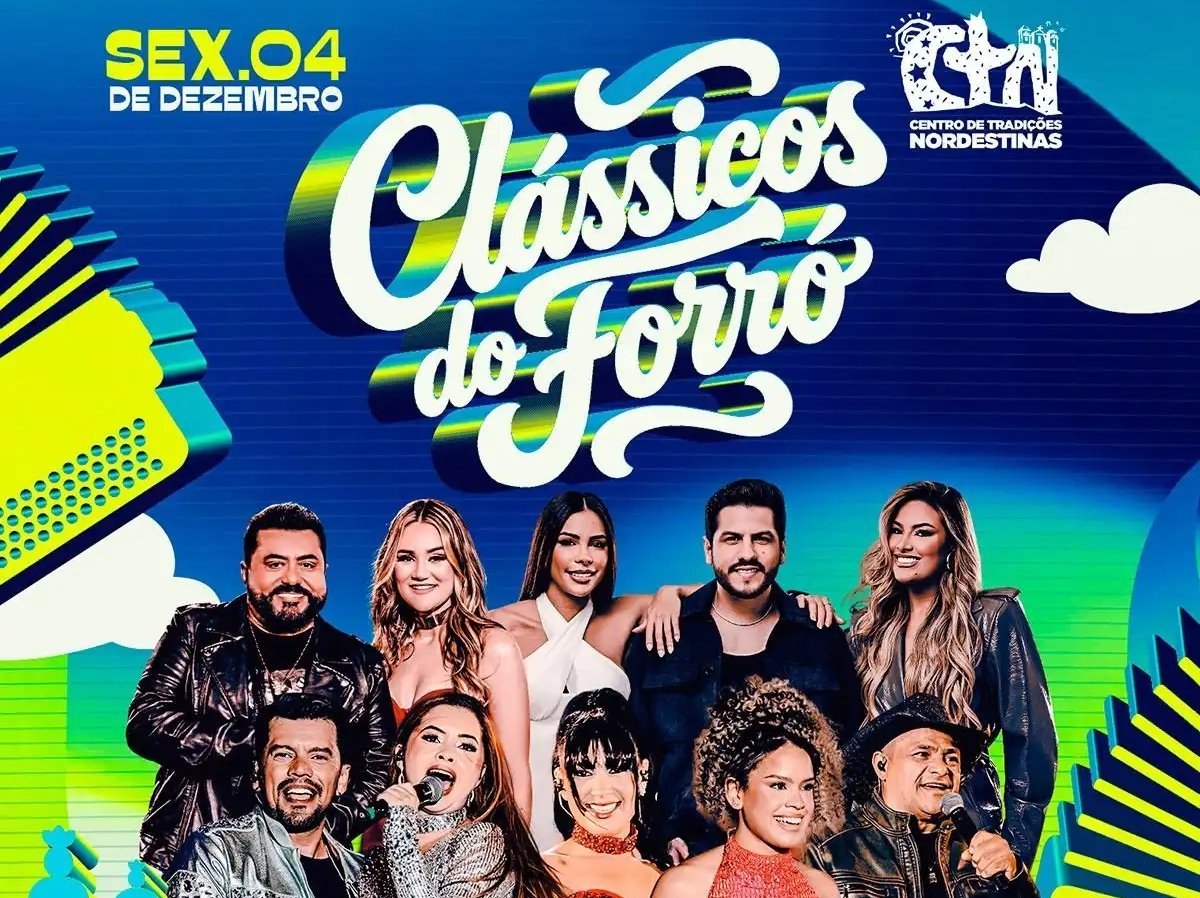 Show de forró com as bandas Limão com Mel, Magníficos e Mastruz com Leite em São Paulo